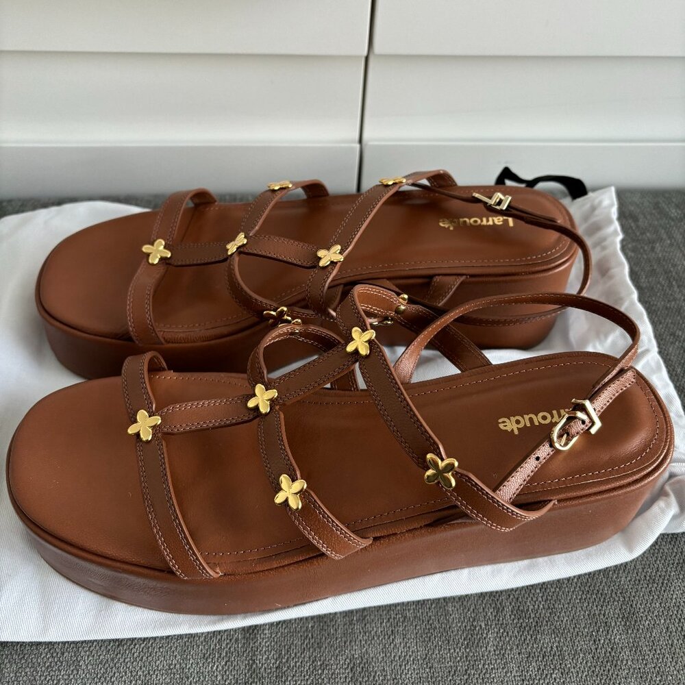 Larroude Harmony Platform Sandals